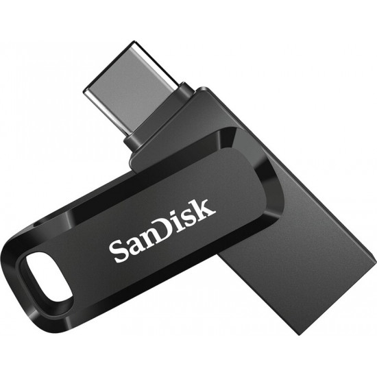 Флеш-накопичувач USB 256GB Type-C SanDisk Dual Drive Go Black (SDDDC3-256G-G46)