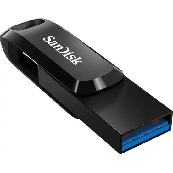 Флеш-накопичувач USB 256GB Type-C SanDisk Dual Drive Go Black (SDDDC3-256G-G46)