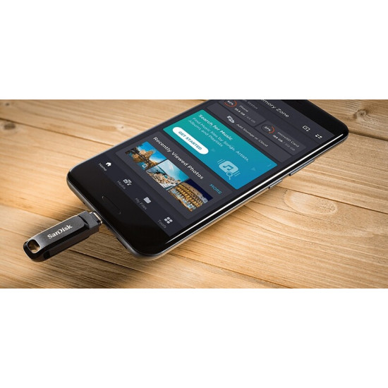 Флеш-накопичувач USB 256GB Type-C SanDisk Dual Drive Go Black (SDDDC3-256G-G46)