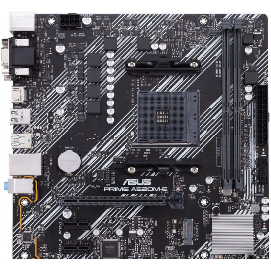 Материнська плата Asus Prime A520M-E/CSM Socket AM4