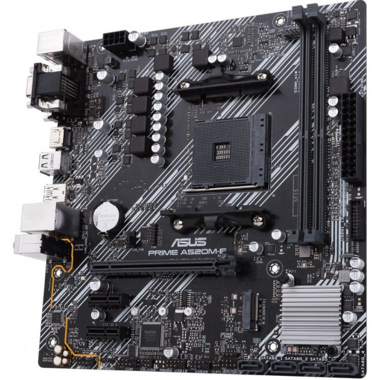 Материнська плата Asus Prime A520M-E/CSM Socket AM4