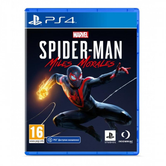 Гра Marvel Spider-Man. Miles Morales для Sony PlayStation 4, Blu-ray (9819622)