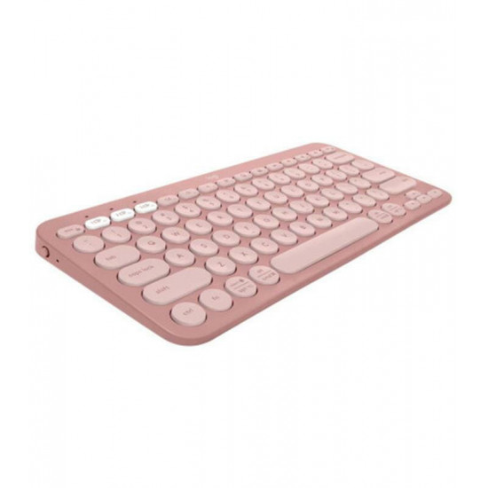 Клавiатура бездротова Logitech Pebble Keys 2 K380s Rose (920-011853)