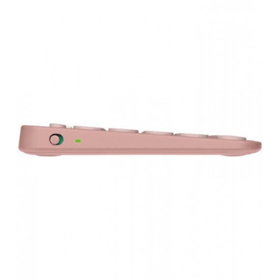 Клавiатура бездротова Logitech Pebble Keys 2 K380s Rose (920-011853)