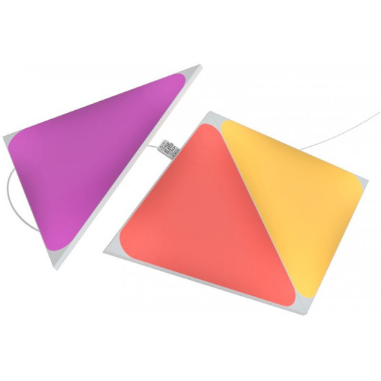 Додаткові панелі Nanoleaf Shapes Triangles Expansion Pack Apple HomeKit, 3 шт. (NL47-0001TW-3PK)