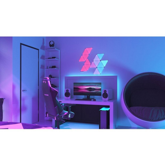 Додаткові панелі Nanoleaf Shapes Triangles Expansion Pack Apple HomeKit, 3 шт. (NL47-0001TW-3PK)