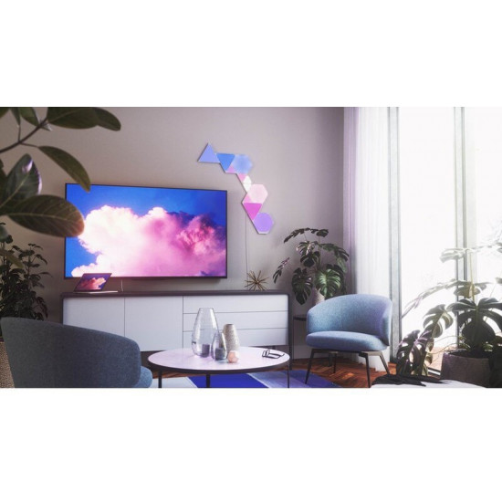 Додаткові панелі Nanoleaf Shapes Triangles Expansion Pack Apple HomeKit, 3 шт. (NL47-0001TW-3PK)