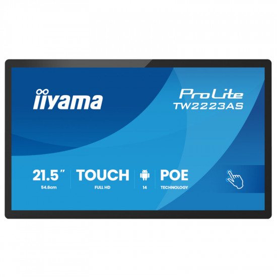 Монітор Iiyama 21.5" ProLite TW2223AS-B3P IPS Black