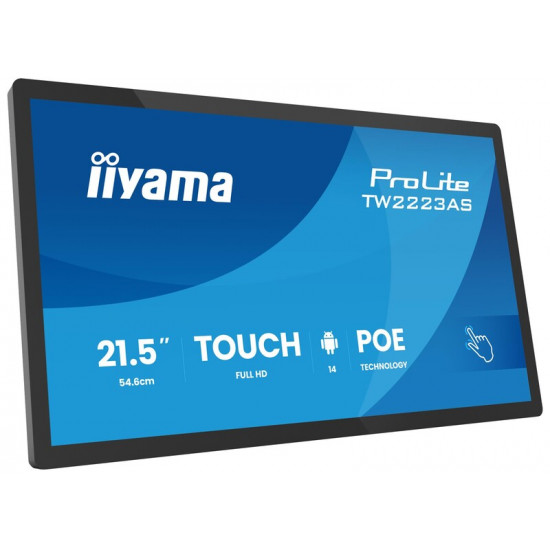 Монітор Iiyama 21.5" ProLite TW2223AS-B3P IPS Black