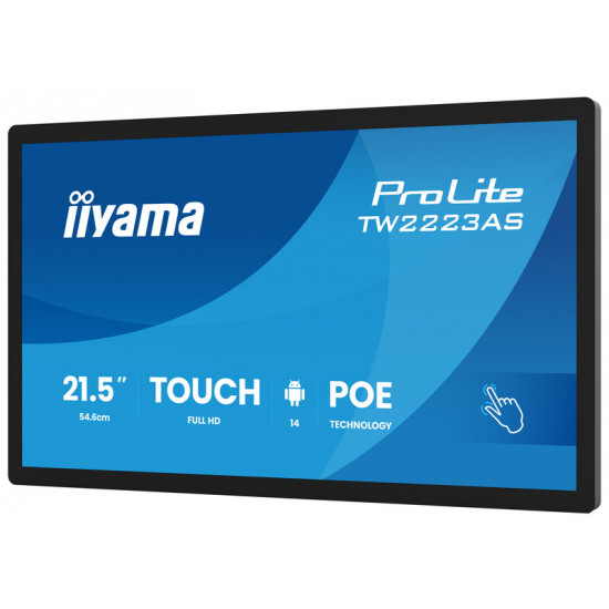 Монітор Iiyama 21.5" ProLite TW2223AS-B3P IPS Black