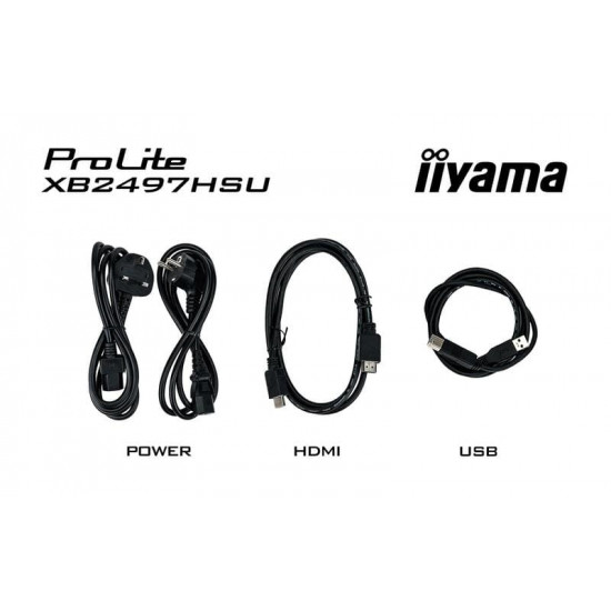Монітор Iiyama 23.8" XB2497HSU-B1 IPS Black 120Hz