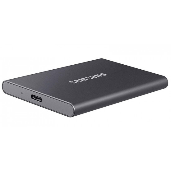 Накопичувач зовнішній SSD 2TB Samsung T7 Titan Gray (MU-PC2T0T/WW)