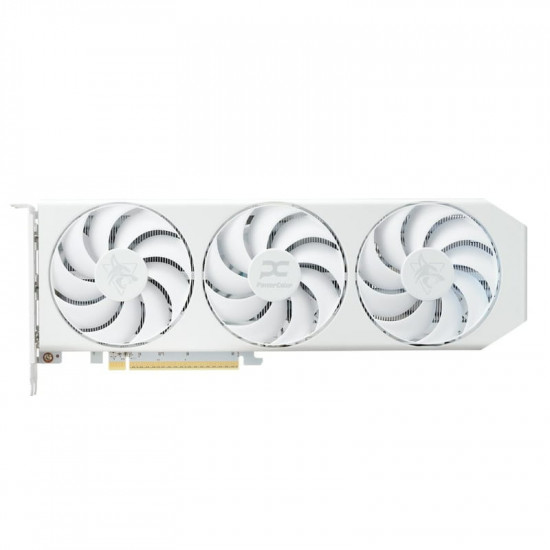 Відеокарта AMD Radeon RX 9060 XT 16GB GDDR6 Hellhound Spectral White PowerColor (RX9060XT 16G-L/OC/WHITE)