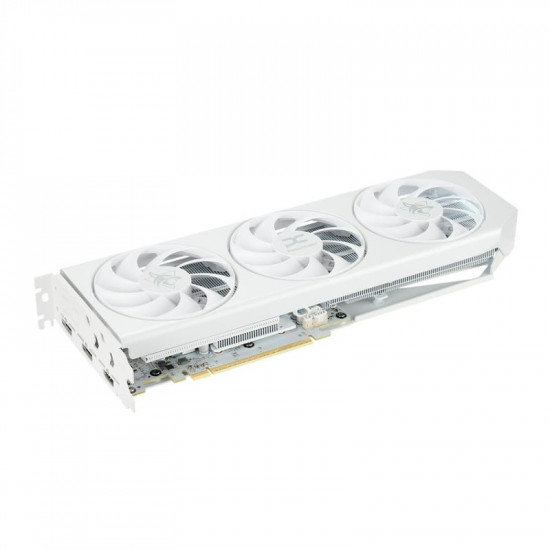 Відеокарта AMD Radeon RX 9060 XT 16GB GDDR6 Hellhound Spectral White PowerColor (RX9060XT 16G-L/OC/WHITE)
