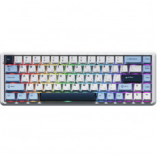 Клавіатура бездротова Ajazz AK680 Max (8+8K) Magnetic Switch White (AK680-M-BWD-A)