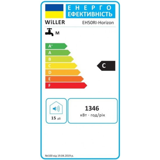 Водонагрівач Willer EH50RI-Horizon