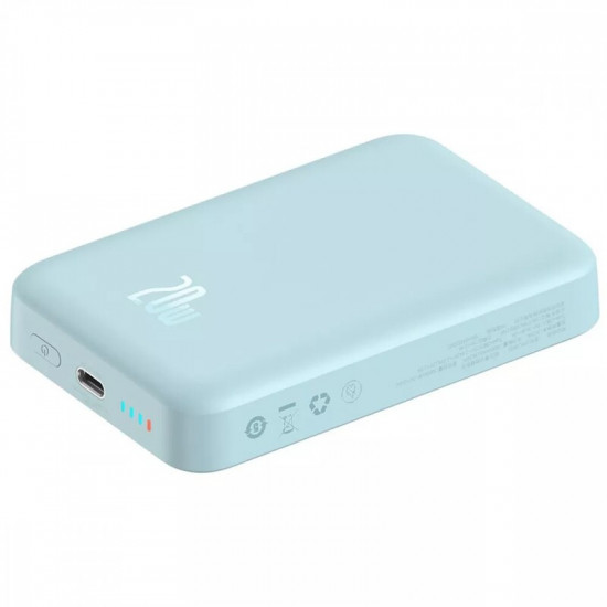 Універсальна мобільна батарея Baseus Magnetic Mini 10000mAh, 20W Blue (PPCX110103)