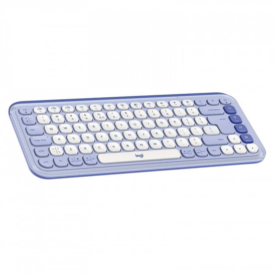 Клавiатура бездротова Logitech Pop Icon Keys Lilac (920-013074)