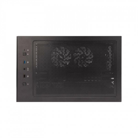 Корпус 1stPlayer Mi7-A-BK-2F7R-1F7 Black без БЖ