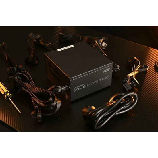 Блок живлення 2E Gaming Solid Power Pro (2E-SP650BRSMII-120) 650W