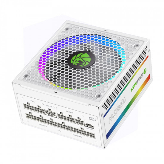 Блок живлення GameMax RGB 1050 Pro 1050W White (ATX3.1 PCIe5.1)