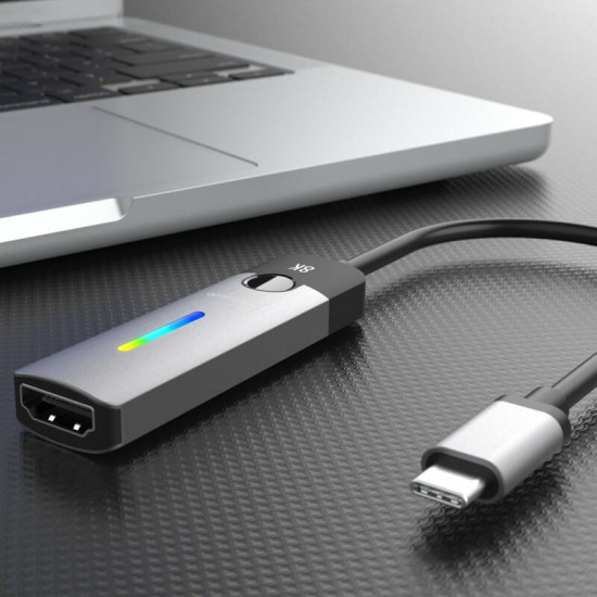 Адаптер J5create USB-C - HDMI (M/F), Space Grey (JCA157-N)