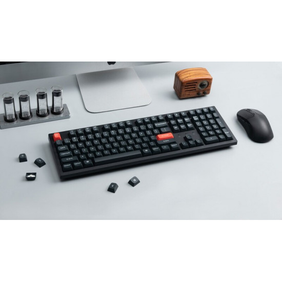 Клавіатура бездротова Keychron K10 Pro, Keychron K Pro Red, RGB UA Black (K10P-B1-UA)