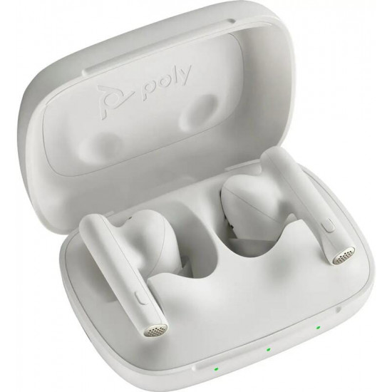 Bluetooth-гарнітура Poly Voyager Free 60 Earbuds + BT700A + BCHC White (7Y8L3AA)