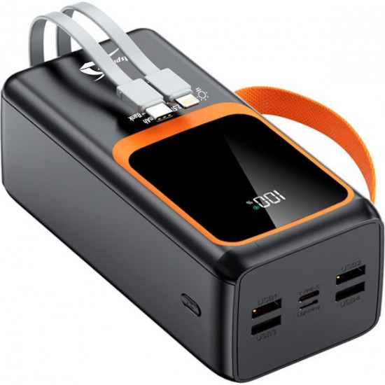 Універсальна мобільна батарея Aspiring Light 40 40000mAh 22.5W Black (PPLH.L04)