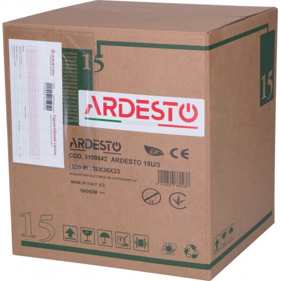 Водонагрівач Ardesto EWH-15UMWMI (3100842)