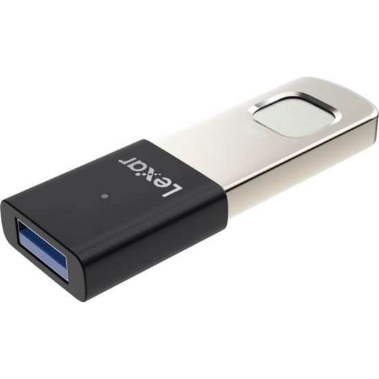 Флеш-накопичувач USB3.0 256GB Lexar Jump Drive Fingerprint F35 Pro Black (LJDF35P256G-RNBNG)