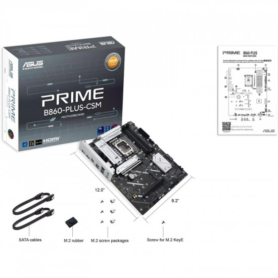 Материнська плата Asus Prime B860-Plus-CSM Socket 1851