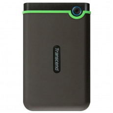 Накопичувач зовнiшнiй HDD 2.5" USB 2.0TB Transcend StoreJet 25M3 Iron Gray Slim (TS2TSJ25M3S)