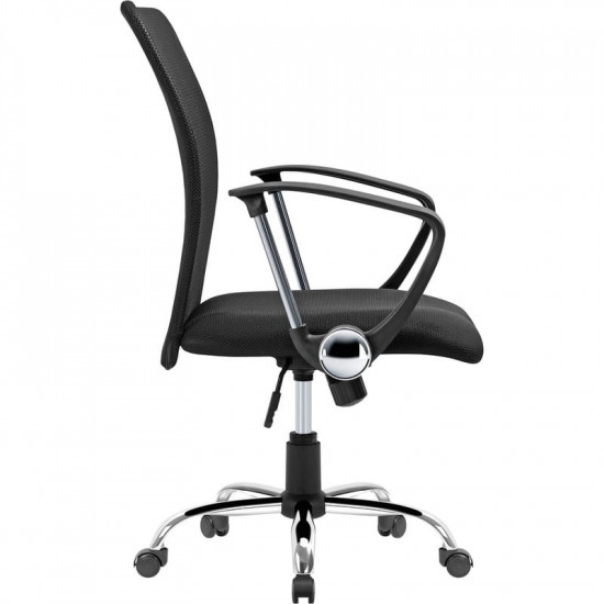 Крісло офісне Defender Rivellon Black (64339)