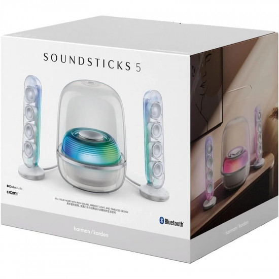 Акустична система Harman/Kardon SoundSticks 5 White (HKSOUNDSTK5WEP)