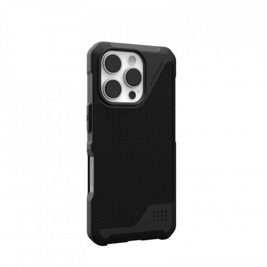 Чохол-накладка Urban Armor Gear Magsafe для Apple iPhone 16 Pro Metropolis LT Kevlar Black (114452113940)