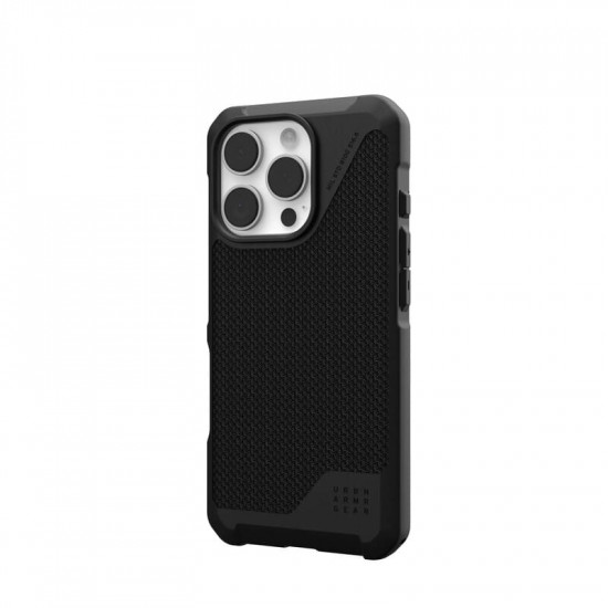 Чохол-накладка Urban Armor Gear Magsafe для Apple iPhone 16 Pro Metropolis LT Kevlar Black (114452113940)