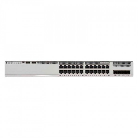 Комутатор Cisco Catalyst C9200L-24T-4G-E (24xGE, 4xSFP, USB, керований)
