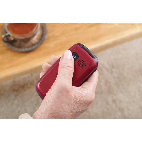 Мобiльний телефон Panasonic KX-TU446 Red (KX-TU446EXR)