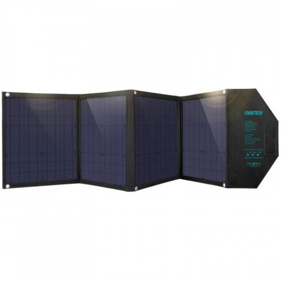 Сонячний зарядний пристрій Choetech 80W (158x41см) USB 5V/2.4A + 5V/2.4A QC3.0 + USB-C PD3.0 (30W) (SC007)