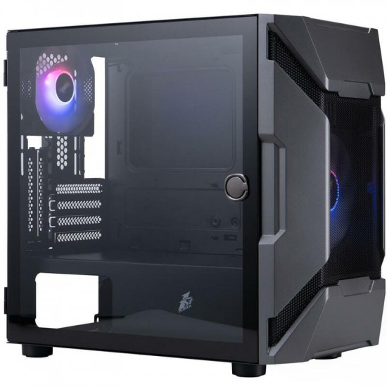 Корпус 1stPlayer D3-A-BK-1F7-14-1F7 Black без БЖ