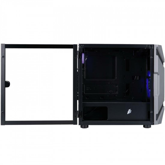 Корпус 1stPlayer D3-A-BK-1F7-14-1F7 Black без БЖ