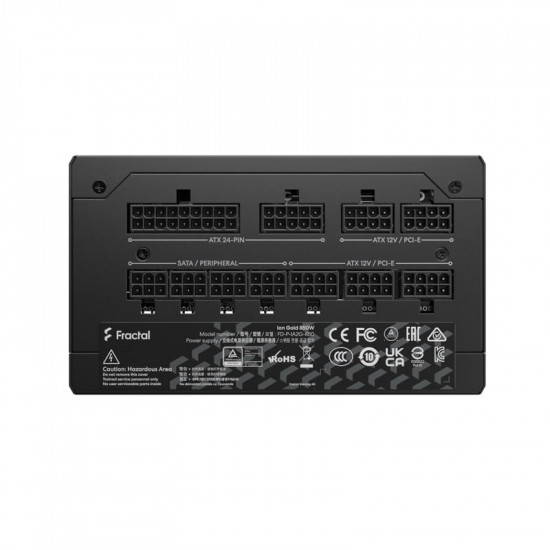 Блок живлення Fractal Design Ion 3 Gold 850W Black (FD-P-IA3G-850-EU)