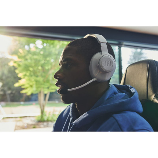 Bluetooth-гарнітура JBL Quantum 360 Wireless White (JBLQTUM360WHT)