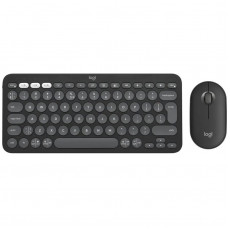 Комплект (клавіатура, миша) бездротовий Logitech Pebble 2 Combo for Mac Graphite (920-012244)