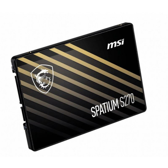 Накопичувач SSD  480GB MSI Spatium S270 2.5" SATAIII 3D TLC (S78-440E350-P83)