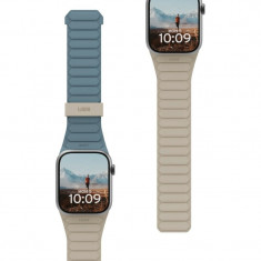 Ремінець Urban Armor Gear Pathfinder для Apple Watch Ultra 2/Ultra 49mm/45mm/44mm/42mm Dune/Cloud Blue (194161118051)