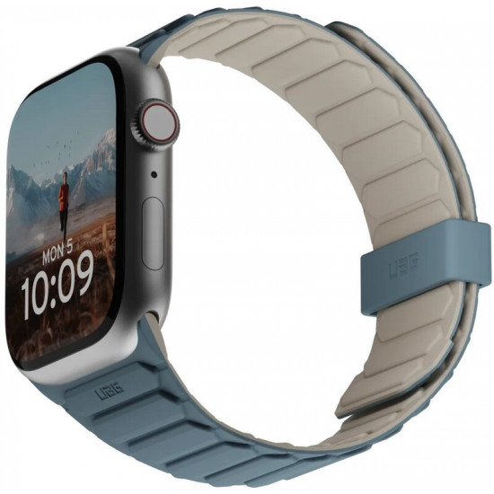 Ремінець Urban Armor Gear Pathfinder для Apple Watch Ultra 2/Ultra 49mm/45mm/44mm/42mm Dune/Cloud Blue (194161118051)