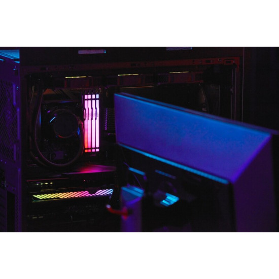 Модуль пам`яті DDR5 2x16GB/5600 Kingston Fury Beast RGB Black (KF556C40BBAK2-32)