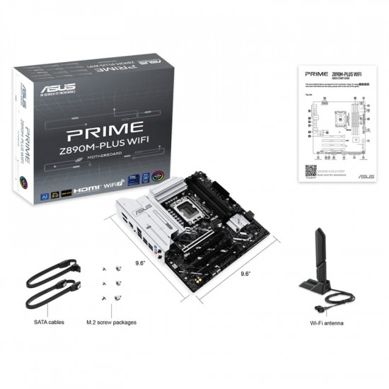 Материнська плата Asus Prime Z890M-Plus WiFi Socket 1851